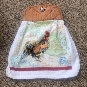 VTG ROOSTER LIFE SHORT EAT DESSERT FIRST
